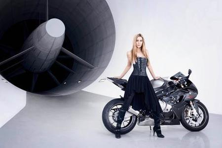 Leslie Porterfiel y la BMW S1000RR