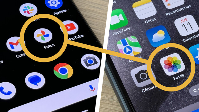 Google Fotos - Fotos de iCloud