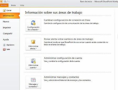 SharePoint Workspace