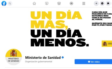Facebook elimina las interacciones fraudulentas de la página del Ministerio de Sanidad