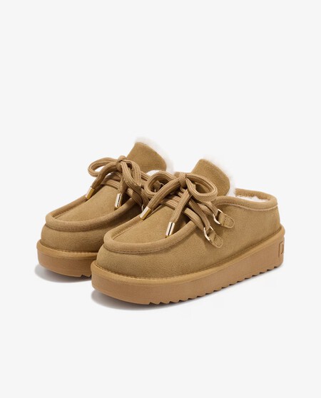 Zapatos Invierno Bonitos Comodos Wallabee Calentitos