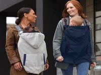 Protector para llevar al bebé calentito en el portabebé 