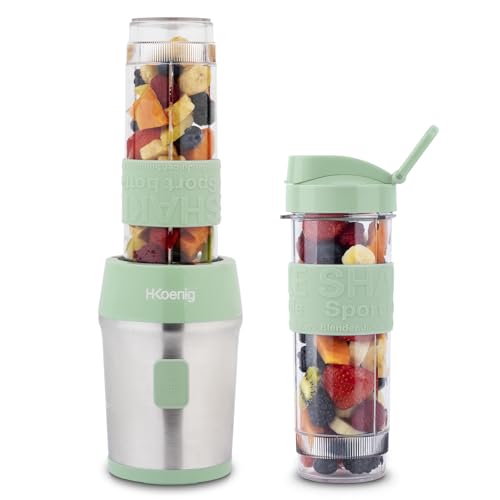 H.Koenig Mini batidora Smoothie maker Compacto 570ml