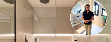 José R. García, arquitecto: "Para que no se salga el agua en una ducha a ras de suelo, la mampara debe medir no menos de 110 cm y el rociador estar a 50 cm de la pared como máximo" 