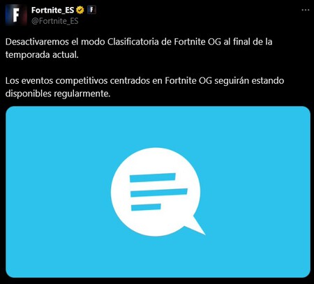 Fortnite Og Clasificatorias Servidores Cierre Epic Games