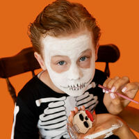 Siete maquillajes de Halloween para niños, fáciles y terroríficos (explicados paso a paso) 