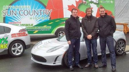 En Canadá se pueden hacer viajes de costa a costa en coche eléctrico gracias a Sun Country Highway