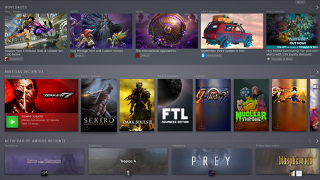 Ya está aquí la nueva biblioteca de Steam en fase de beta abierta, te contamos cómo activarla