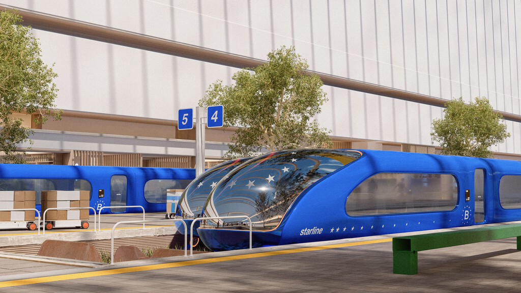 En pleno desarrollo del tren en Europa, han planteado un 'metro' para unir capitales que es una fantasía. Literalmente 