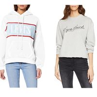 Chollos en tallas sueltas de sudaderas para mujer de marcas como Levi's, Pepe Jeans o Roxy en Amazon