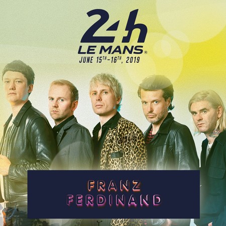 Cartel Franz Ferdinand 24 Horas Le Mans