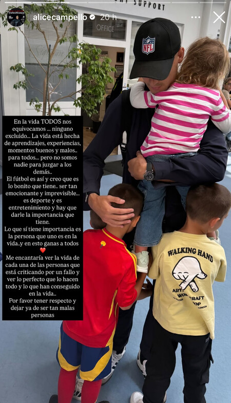 Alice Campello en Instagram