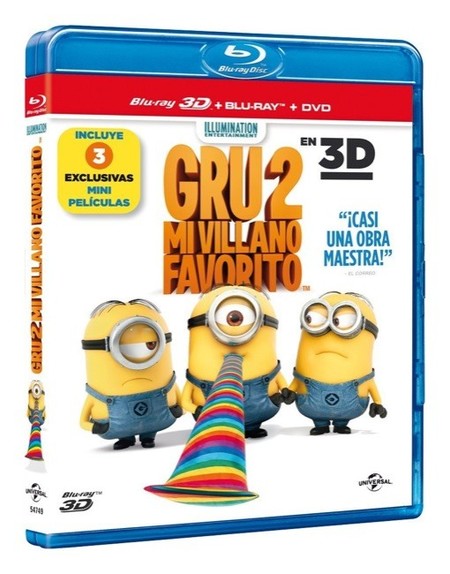 Estrenos DVD y Blu-ray | Se lanza Gru 2 mi villano favorito