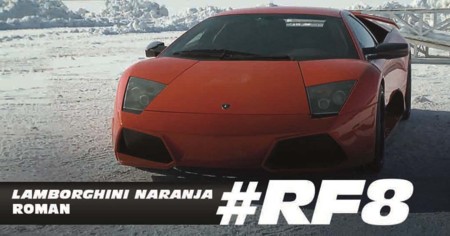 F8 Orange Lamborghini