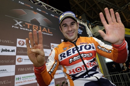 Toni Bou conquista su noveno título de X-Trial de forma consecutiva