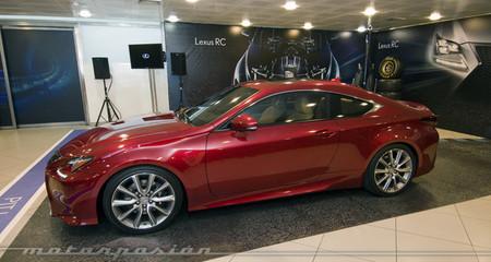 Lexus RC, imágenes "en vivo" y gama para España