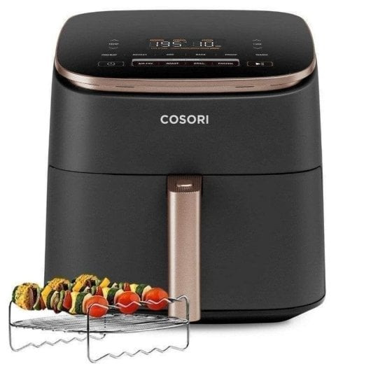 Cosori Turbo Blaze Chef Edition Freidora de Aire sin Aceite 6L 1725W Negra 