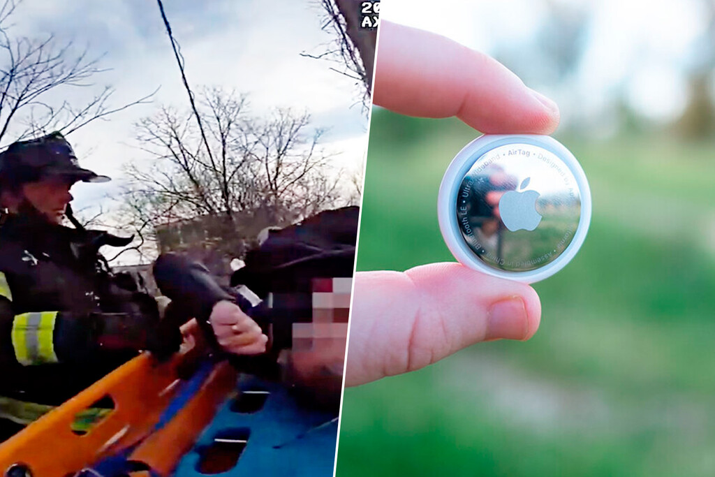 Pocas veces está justificado poner un AirTag a una persona. Este rescate a un hombre herido es una de ellas