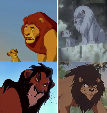 El rey leon y Kimba