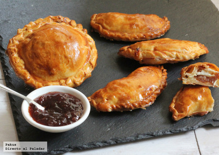 Empanadillas de queso de cabra y membrillo. Receta