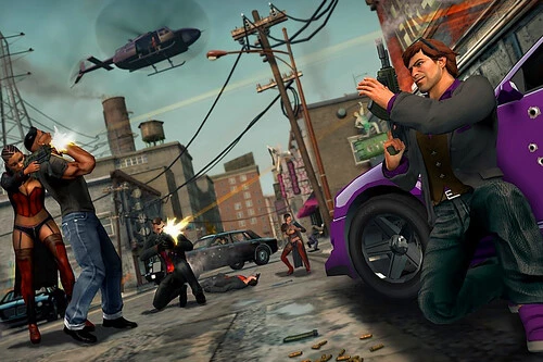 Portada Saints Row The Third A