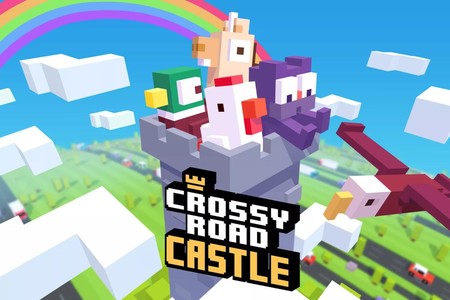 Crossy Road Castle nos invita a escalar sin parar por un colorido escenario: App de la Semana