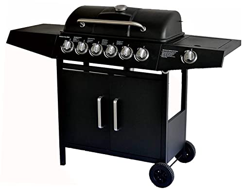 Barbacoa de gas 6+1 compactos 