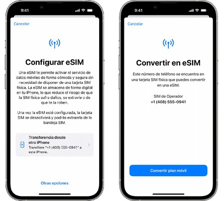 Apple Quick Transfer Esim
