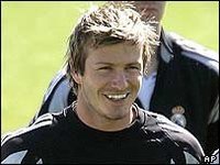 David Beckham y el Audi Q7