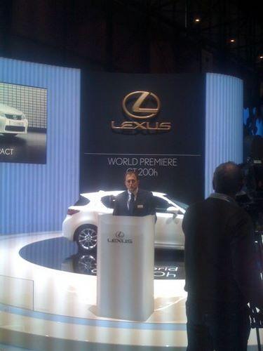 Presentación en Ginebra Lexus CT-200h 3