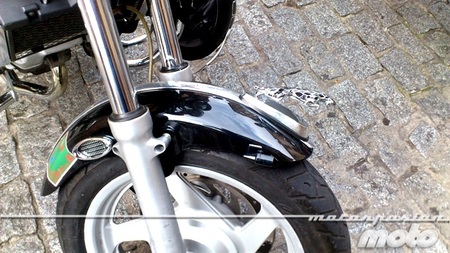Detalle Harley Kymco