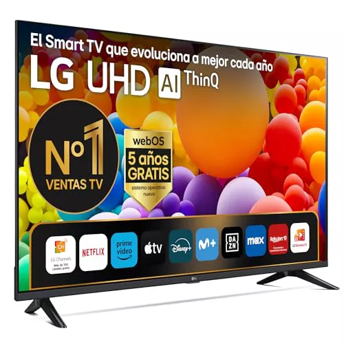 LG 50UT73006LA 50 ",UHD 4K, Serie UT73, Smart TV, WebOS24, Procesador a5, HDR10, Dolby Digital Plus, SmartTV, 3840x2160, Negro