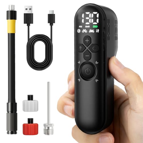 GPUTEK Bomba de Bicicleta Eléctrica