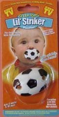 Chupete balón de fútbol