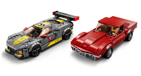 Chevrolet Corvette 2x1 LEGO Speed Champions