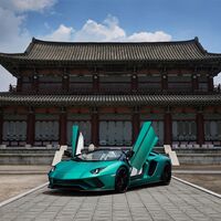 Los Lamborghini Aventador S Roadster Korean Special Series son dos unicornios de 740 CV para unir Italia y Corea del Sur