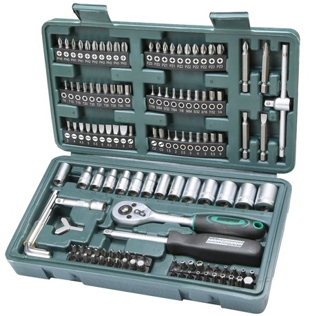 Este completísimo maletín de 130 piezas Mannesmann M29166 cuesta sólo 19,95 euros en Amazon