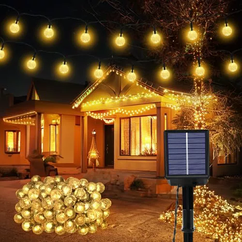 Realky Guirnaldas Luces Exterior Solar, 100 LED