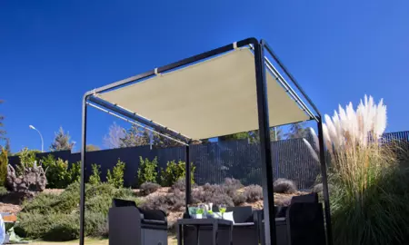 Pergola De Aluminio Nova Blanco De 285x285 Cm