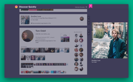 Discover Quickly, la nueva y adictiva herramienta de Spotify para descubrir música rápido y de forma visual
