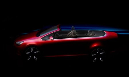Primer teaser del Opel Astra Cabrio