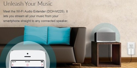 D-Link DCH-M225, extensor de redes WiFi que además transmite audio por toda la casa