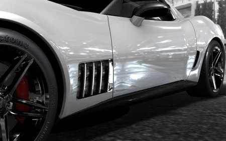 2009 Chevrolet Corvette C3R, un C6 con aire de C3