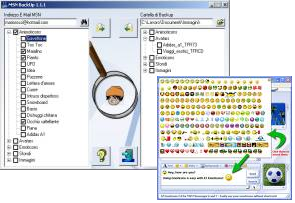 MSN Backup, copia de seguridad de emoticonos del Messenger