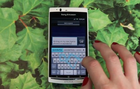 Sony Ericsson presenta 'Gesture Input', un Swype para sus teléfonos