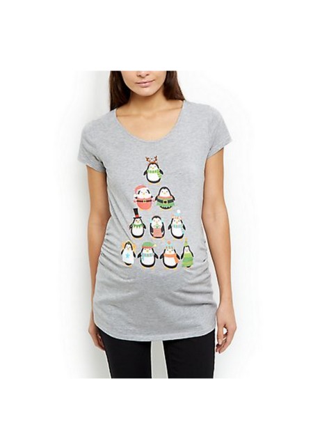 Camiseta Abeto Pinguinos