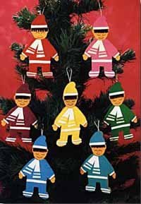 Muñecos para decorar el árbol de Navidad