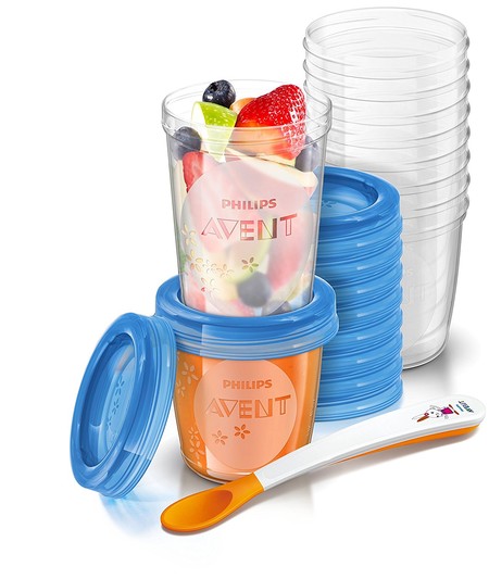 Oferta flash en el juego de recipientes para comida de bebé Philips Avent SCF721/20: su precio es de 19,88 euros en Amazon