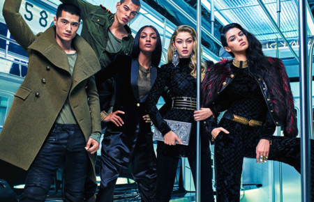 El Balmain army para H&M