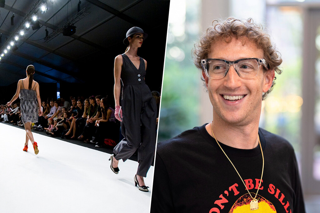 Zuckerberg en la primera fila de Prada parece un error en Matrix, pero en realidad es la mayor declaración de intenciones de Meta